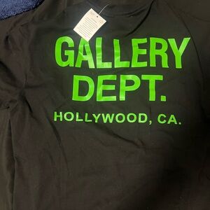 Brand new gallery dept shirt with tags